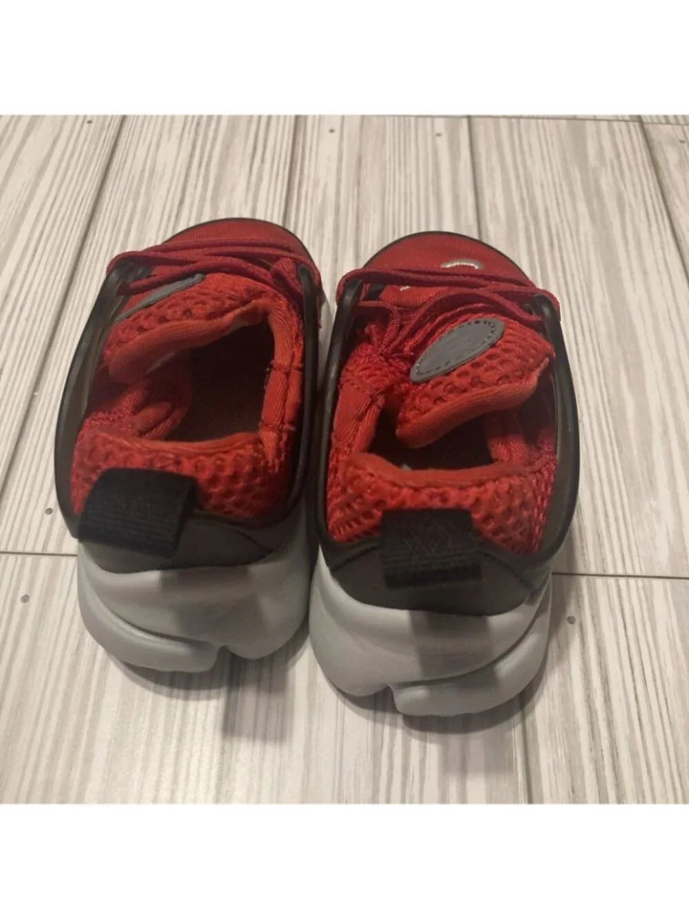 Nike Little Presto (TD) Toddler's Shoes Size 4C University Red Black 844767-600